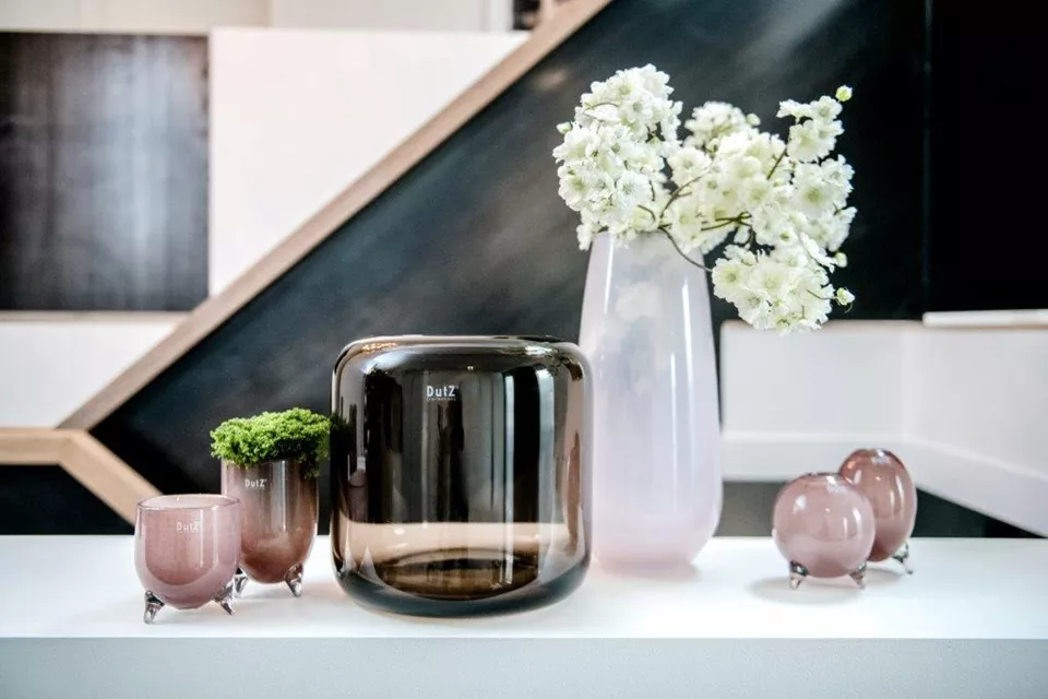 VASE MAZURKA - H21 D21cm - SMOKY BROWN - Bild 2