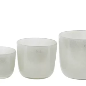 POT WIDE - H20 D23 cm - LIGHTGREY