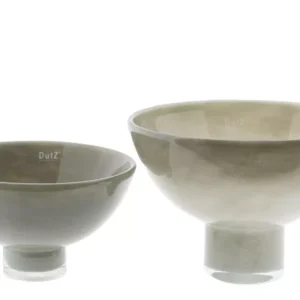 BOWL ANDREAS - H16 D18 CM - TAUPE