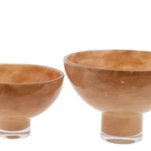 BOWL ANDREAS - H16 D18 CM - GRAVEL