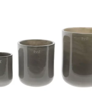 POT PETRA - H19 D16 cm - TAUPE 2.0