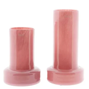 VASE SHARPO- H27 D18 cm - ROSE