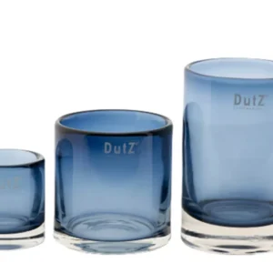 VOTIVE - H10 D10 cm - STEELBLUE TR