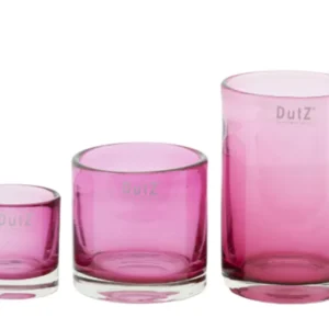 VOTIVE - H10 D10 cm - FUCHSIA TR